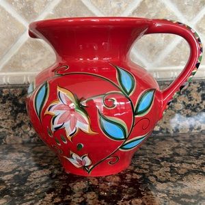 Southern Living at Home Floral Pitcher